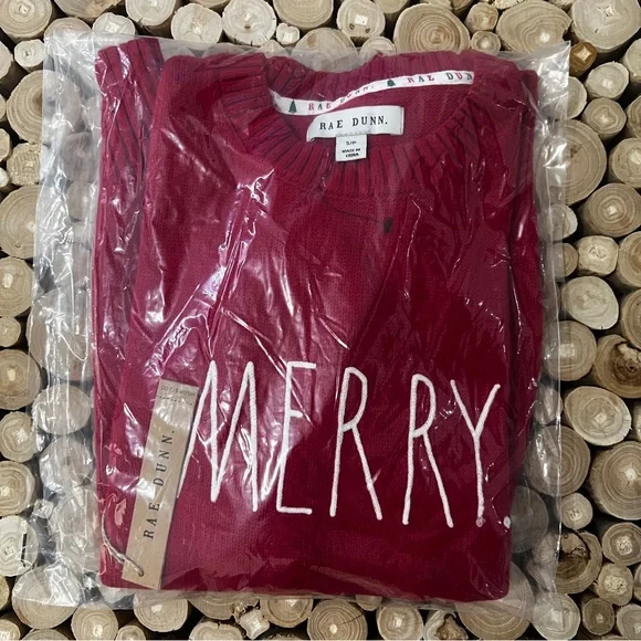 Rae Dunn “Merry” Sweater - Picture 1 of 4